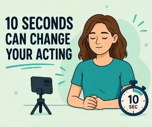 The 10-Second Exercise That Can Make Your Acting Look More Natural