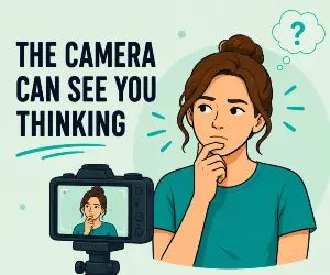 The Camera Can See You Thinking