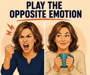 Try Playing the Opposite Emotion