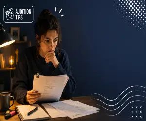 The Audition Arrived Tonight — And It's Tomorrow