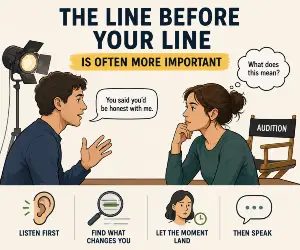 The Line Before Your Line Is Often More Important Than Your Line