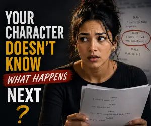 Why Your Character Shouldn't Know What Happens Next