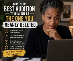 Why Your Best Audition Take Might Be the One You Nearly Deleted