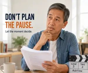 Why You Shouldn't Plan Exactly Where to Pause in an Audition
