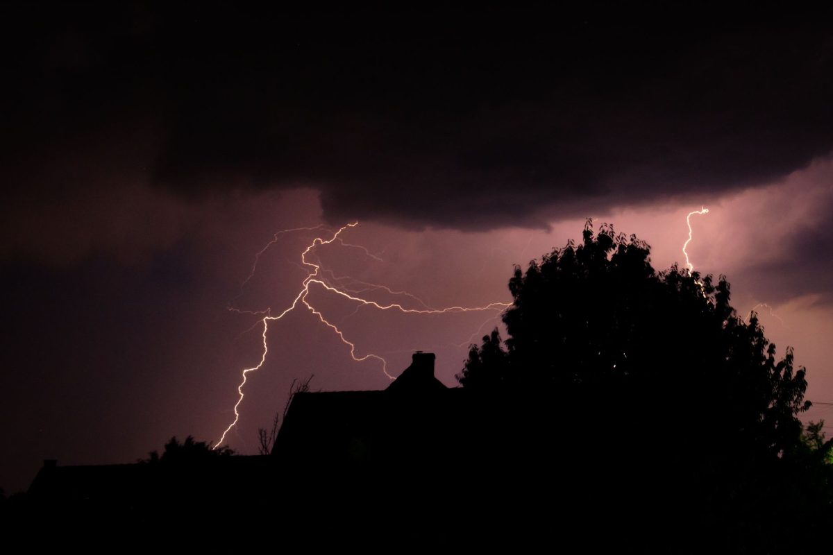 The Woman Who Keeps a Film Set Safe in a Thunderstorm