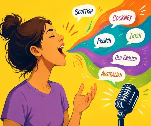 Expand Your Vocal Range. Using Dialect and Accent Acrobatics