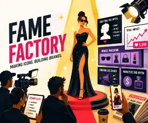 The Fame Factory. How PR Machines Manufacture Modern Icon