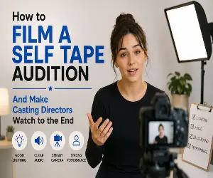 How to Film a Self Tape Audition. And Make Casting Directors Watch to the End
